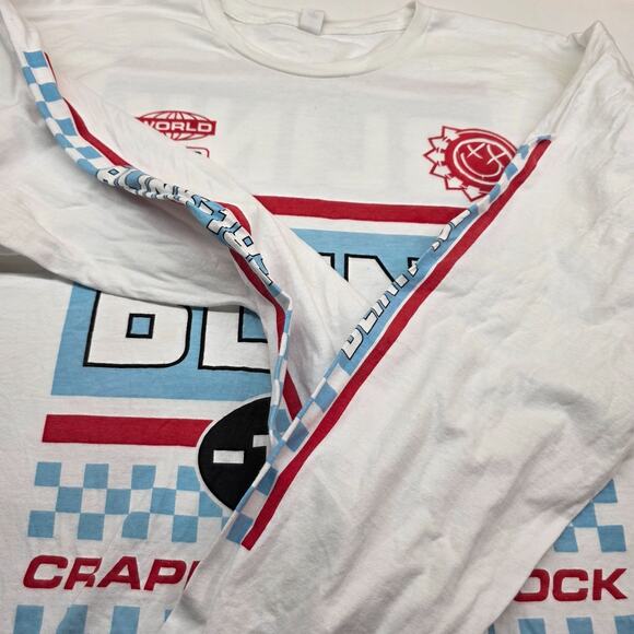 Blink 182 2023/2024 World Concert Tour Long Sleeve Shirt Men XL Stain READ - Picture 7 of 13